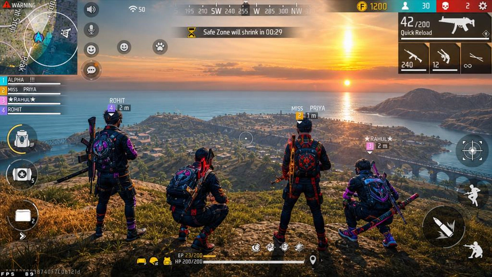 Proxy Server Free Fire – game lobby