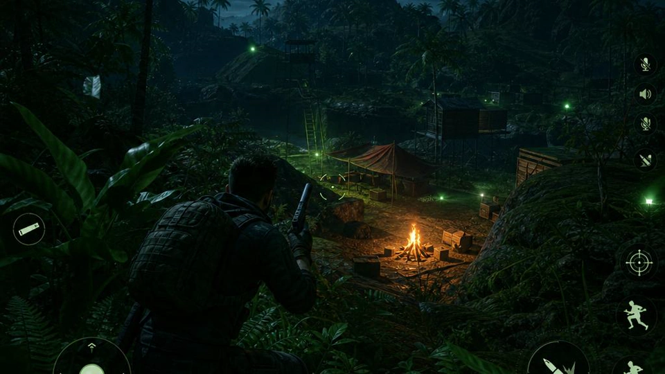 Proxy Server Free Fire – night jungle stealth