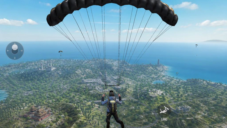 Proxy Server Free Fire – parachute drop gameplay